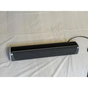 SOULION R30 Computer Speakers, Colorful LED Lights with Switch Button, Gray